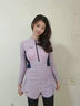 回力泳衣分體女款2026新款長(cháng)袖防曬游泳衣女專(zhuān)業(yè)游泳遮肚溫泉泳裝 香芋紫 【長(cháng)袖防曬泳衣】 XL 【建議110-120斤】 曬單實(shí)拍圖