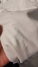 【京東直采】210g純棉 圓領(lǐng)短袖t恤男 打底內搭衛衣秋冬服飾5折 白色（短袖） 2XL （140-155斤） 曬單實(shí)拍圖
