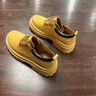 Jeep吉普馬丁靴男春季新款低幫英倫風(fēng)潮流休閑皮鞋防滑工裝大黃靴子男 土黃【四季款】 標準運動(dòng)鞋碼 41 曬單實(shí)拍圖