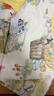 莫爾兔嬰兒被子兒童豆豆被春秋中厚寶寶豆豆毯a類(lèi)幼兒園午睡被四季通用 黃色查爾莊園【中厚春秋一體款】 120*150cm 7A抑菌防螨可機洗 曬單實(shí)拍圖