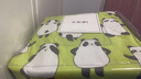 艾美家A類(lèi)超軟四件套秋冬季保暖親膚裸睡無(wú)靜電  幸福耙耳朵-綠 200*230【床單款】 曬單實(shí)拍圖