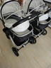 紐貝耳newber嬰兒車(chē) 嬰兒推車(chē) 嬰兒車(chē)0-3歲用折疊可坐可躺帶減震 可換向 黑白 防風(fēng)保暖罩+防蚊罩+抑菌護脊板 曬單實(shí)拍圖