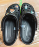 卡駱馳（CROCS）洞洞鞋貝雅男鞋女鞋輕便耐磨一腳蹬拖鞋休閑鞋|10126 黑色-001 41 /42(260mm) 曬單實(shí)拍圖