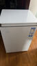 海爾（Haier）100L單溫冰柜小型家用小冰柜減霜一級能效冷藏冷凍轉換深冷冷柜小冰箱BC/BD-100GHW9D國家補貼 曬單實(shí)拍圖