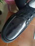 沙馳男鞋 輕便時(shí)尚休閑皮鞋柔軟真皮縫線(xiàn)厚底增高男士休閑鞋商場(chǎng)同款 黑色（962462182Z） 42 歐碼（國碼43） 曬單實(shí)拍圖