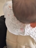 安可新一次性口水巾嬰兒圍兜寶寶圍嘴新生兒免洗內徑加大飯兜40片兔子款 曬單實(shí)拍圖