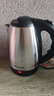 美菱（MeiLing）燒水壺熱水壺電熱水壺 304不銹鋼電水壺 2L大容量 MH-D2032銀色 曬單實(shí)拍圖