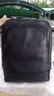 真皮男士雙肩包頭層牛皮旅行背包時(shí)尚潮流書(shū)包韓版商務(wù)電腦包 黑色 曬單實(shí)拍圖
