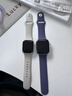 Apple/蘋(píng)果 Watch S11 智能手表GPS款46毫米銀色鋁金屬表殼霧紫色運動(dòng)型表帶S/M MEVW4CH/B 曬單實(shí)拍圖