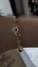 唯一（Winy）施華洛世奇鋯銀手鏈女款2026新款和田玉平安扣手串生日禮物送老婆 曬單實(shí)拍圖
