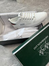 赫尼保羅（HENIBAOLUO）品牌板鞋男真皮牛皮一腳蹬運動(dòng)休閑鞋男免系帶小白鞋軟底透氣男鞋 白色 80ZP 41 (255mm) 皮鞋碼 曬單實(shí)拍圖