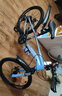 鳳凰官方旗艦店兒童自行車(chē)男女變速青少年學(xué)生山地車(chē)碟剎賽車(chē) 星際 藍灰【變速】輻條輪 22寸【適合130-170cm】 曬單實(shí)拍圖