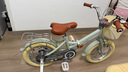 永久（FOREVER）兒童自行車(chē)2-6歲男女孩可折疊中大童學(xué)生單車(chē)14寸云母灰 曬單實(shí)拍圖