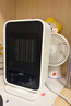 海爾（Haier）取暖器家用暖風(fēng)機臺式遙控電熱取暖器京東自營(yíng)搖頭小太陽(yáng)小型電暖器烤火爐輕音電暖氣HNF-S1501A 曬單實(shí)拍圖