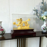 唐丞鍍金龍生肖龍大擺件漢青龍辦公室前臺公司店鋪裝飾開(kāi)業(yè)送禮工藝品 吉祥漢龍（祥龍戲珠）大號 曬單實(shí)拍圖