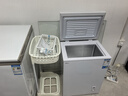 日普（RIPU）小冰柜家用小型一級能效 冷藏柜冷凍柜兩用冰柜小型租房家用小冰箱小型冷柜 118升 【囤貨推薦 升級減霜85%】 曬單實(shí)拍圖