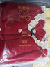 班喜迪女童毛衣春裝2026新款兒童針織開(kāi)衫寶寶春秋季外套小童裝毛線(xiàn)上衣 紅色 100 曬單實(shí)拍圖