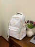 viney雙肩包女休閑學(xué)生高中初中書(shū)包大容量輕便旅行背包生日禮物送女友 曬單實(shí)拍圖