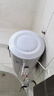 櫻花雪白色家用熱水器電熱水器出租房衛生間洗澡沐浴儲水式速熱省電40升/50/60/80/100圓桶二級能效 40升高配+三重防電+上門(mén)安裝 曬單實(shí)拍圖