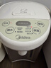 美的（Midea）電熱水瓶電熱水壺全自動(dòng)斷電保溫控溫恒溫食品級304不銹鋼5L大容量家用泡茶母嬰沖奶神器Colour201 曬單實(shí)拍圖
