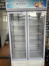 新飛 （Frestec）展示柜冷藏保鮮柜酒水飲料冰柜雙開(kāi)門(mén)冷藏柜酒店冷藏保鮮柜超市直冷玻璃門(mén)風(fēng)冷無(wú)霜冰箱立式冷柜 小雙門(mén)黑紅588L【直冷省電】【店長(cháng)推薦】 曬單實(shí)拍圖