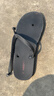 人字拖男士夏季防滑涼拖鞋男士夾腳潮流橡膠耐磨外穿沙灘鞋拖鞋男 黑色 42 曬單實(shí)拍圖