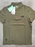JEEP吉普冰絲短袖t恤男士夏季薄款寬松休閑翻領(lǐng)加肥加大碼半袖POLO衫 軍綠色 【專(zhuān)柜品質(zhì)】 XL 【建議體重：150-165斤】 曬單實(shí)拍圖