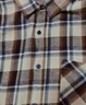 富鋌【100%棉雙面磨毛】春季男士襯衫男長(cháng)袖格紋軟糯親膚保暖男裝襯衣 曬單實(shí)拍圖