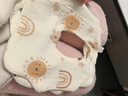 Babyprints口水巾嬰兒圍嘴面巾縐布四季純棉手帕吸水加大款六層加厚 曬單實(shí)拍圖