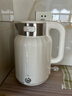 美的（Midea）電水壺熱水壺燒水壺藝術(shù)家2L無(wú)縫內膽電熱水壺316L不銹鋼恒溫一鍵保溫自動(dòng)斷電沖奶泡茶 SH58-Q 曬單實(shí)拍圖