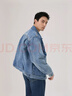Levi's李維斯26年春夏新款男士美式復古工裝風(fēng)休閑牛仔夾克外套 藍色 XL 曬單實(shí)拍圖