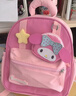 南木熊幼兒園書(shū)包女雙肩包男童包兒童外出輕便小背包卡通美樂(lè )蒂凹凸曼 美樂(lè )蒂書(shū)包【送掛件】 曬單實(shí)拍圖