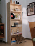 千禧華府書(shū)架立式落地實(shí)木書(shū)架書(shū)柜落地一體靠墻兒童置物架客廳飄窗柜六層 曬單實(shí)拍圖