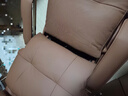 利沃諾電動(dòng)真皮老板椅按摩久坐辦公椅子可躺180度座椅雙電機電腦椅轉椅 【頂配升級款】進(jìn)口真皮丨摩卡棕 曬單實(shí)拍圖