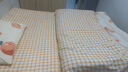 無(wú)印良品全棉三件套0.9/1.2米床學(xué)生宿舍床單被套枕套被套150*200cm 曬單實(shí)拍圖