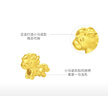 周大福SOINLOVE 萌寵 小金馬生肖馬轉運珠黃金吊墜配手繩 VR2159禮物 曬單實(shí)拍圖