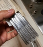雙槍316L不銹鋼筷子防滑不發(fā)霉食品級家用酒店餐具 福字圓筷10雙裝 曬單實(shí)拍圖