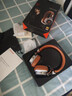 萬(wàn)魔（1MORE）HQ36黑膠復古頭戴式耳機主動(dòng)降噪耳機電競游戲有線(xiàn)無(wú)線(xiàn)耳麥2025復藍牙耳機  棕色 曬單實(shí)拍圖