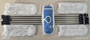 美家日記平板拖把布頭 塵推替換布頭90cm一塊 棉線(xiàn)帆布干濕兩用吸水替換布 曬單實(shí)拍圖