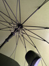 美度（MAYDU）一片式無(wú)縫雨傘防風(fēng)加固大暴雨傘大號長(cháng)柄傘24骨M7006軍綠色 曬單實(shí)拍圖