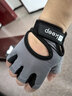 Keep 健身手套男女立體掌墊版 啞鈴器械護腕力量訓練耐磨防滑 碳灰S 曬單實(shí)拍圖