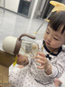樂(lè )扣樂(lè )扣學(xué)飲杯嬰兒吸管杯1-3-6歲寶寶牛奶杯ppsu吸管奶瓶重力球喝水杯子 曬單實(shí)拍圖