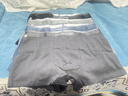 貓人【精梳棉-安心品質(zhì)】男士?jì)妊澞屑兠揲L(cháng)效抗菌蠶絲襠男生四角短褲 曬單實(shí)拍圖