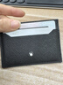 萬(wàn)寶龍MONTBLANC男士匠心系列經(jīng)典黑5cc卡片夾130324禮物 曬單實(shí)拍圖