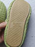 SUTINGHOUSE拖鞋居家室內靜音輕盈防滑防污防臭情侶男女踩屎感保暖日韓棉拖鞋 綠色（女） 38-39 曬單實(shí)拍圖