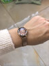 聚利時(shí)（Julius）手表女韓版時(shí)尚小巧潮流學(xué)生石英防水女士手表玫金咖盤(pán)JA-917D 曬單實(shí)拍圖