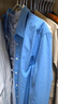 優(yōu)衣庫女裝全棉襯衫/長(cháng)袖襯衣休閑通勤外套26春夏新款482828 63 天藍色 M 曬單實(shí)拍圖