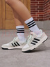 adidas ENTRAP美式校園風(fēng)運動(dòng)少年感復古籃球風(fēng)板鞋男女阿迪達斯 曬單實(shí)拍圖