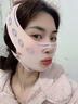FODRK【錦綸/氨綸】v臉面罩繃帶男女提拉面部瘦雙下巴提升臉部輪廓面雕頭套v臉神器下頜面部繃帶美容儀 材質(zhì)錦綸65.9%氨綸34.1%-鉆石花(升級款) 曬單實(shí)拍圖