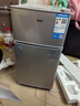 志高（CHIGO）小冰箱迷你小型家用冷藏冷凍兩用宿舍出租房用雙門(mén)辦公室電冰箱節能省電 【一級能效】58L銀色【全國聯(lián)保丨節能省電】 曬單實(shí)拍圖